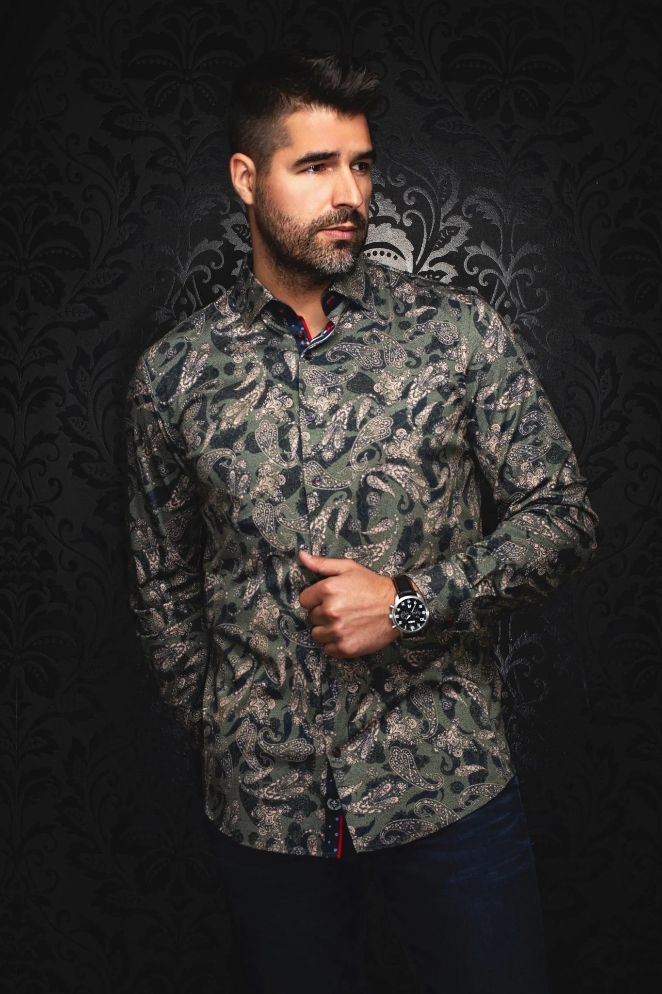 Au Noir LS Vesper - Olive