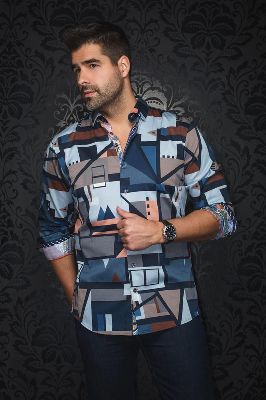 Au Noir LS Waverly - Navy