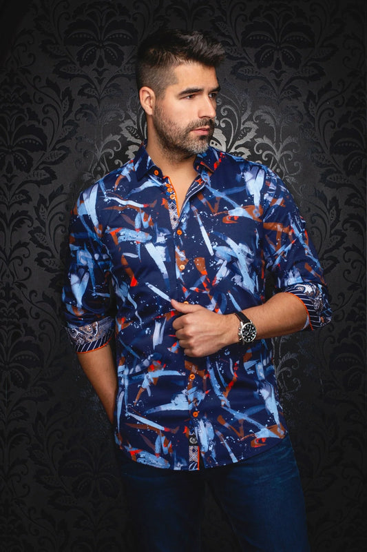 Au Noir LS Zander - Navy