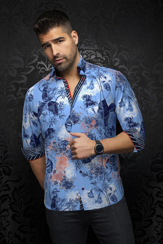 Au Noir LS Zane - Cobalt