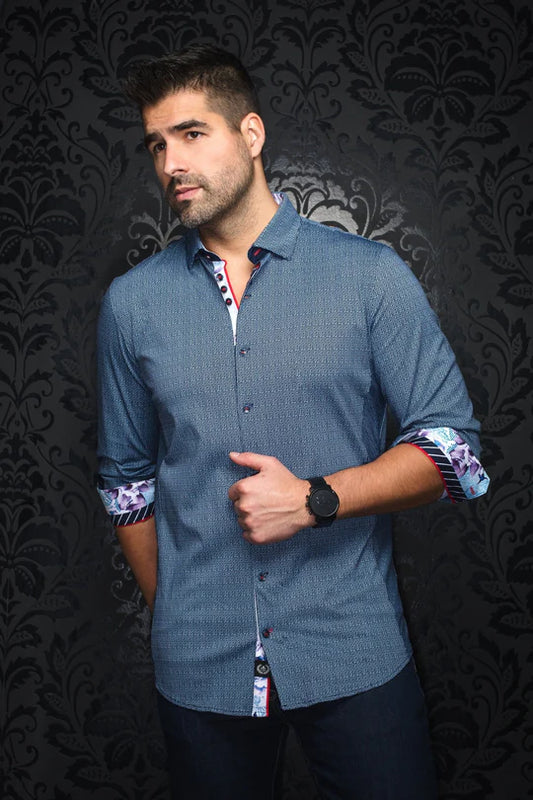 Au Noir LS Zioni - Navy