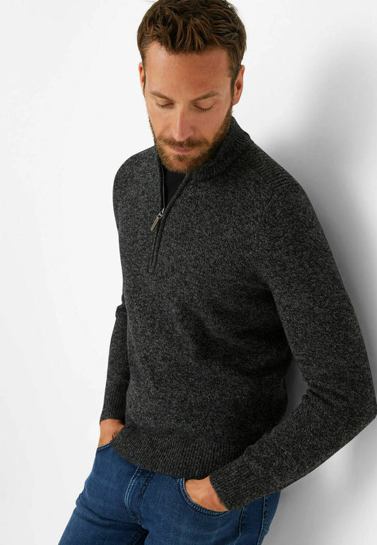 Bugatti Sweater Homme - Pull à Manches Longues Confortable Et Élégant