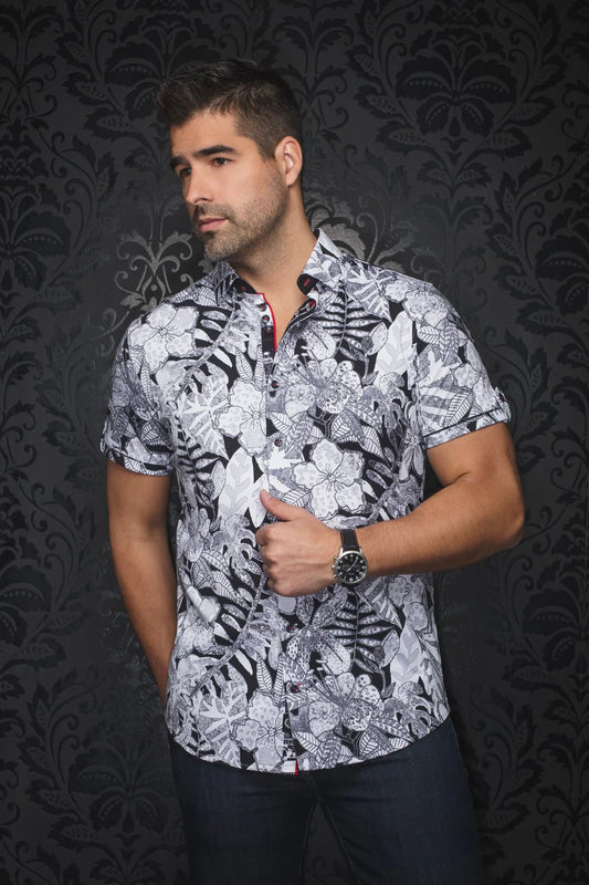 Au Noir SS Ronaldo - Black White