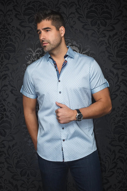 Au Noir SS Faro - Lt. Blue