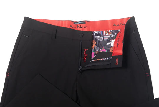 Au Noir Pants Carrera-Limao - Black