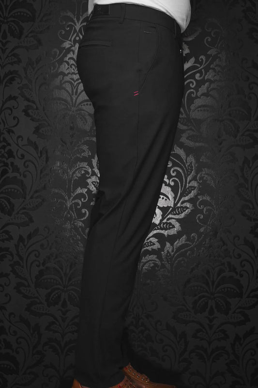 Au Noir Pants Carrera-Limao - Black