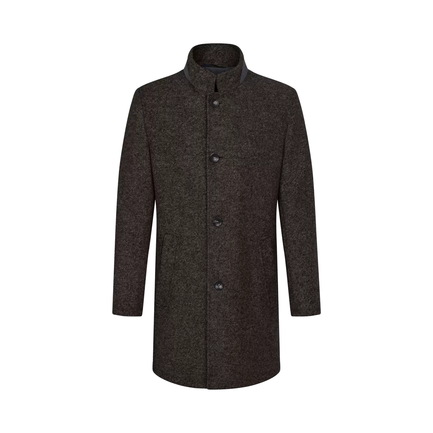 Bugatti Wool Coat Grey Beige Mix   628533-69074-70