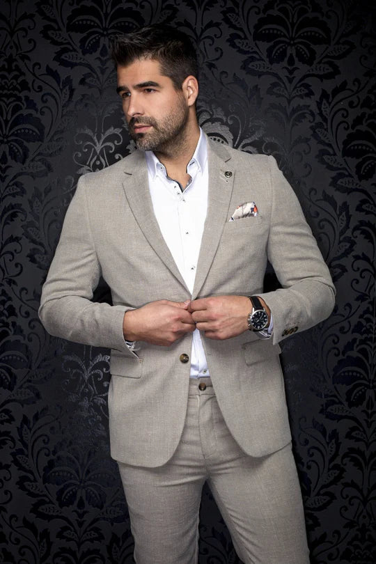 Au Noir Blazer Cassel - Beige