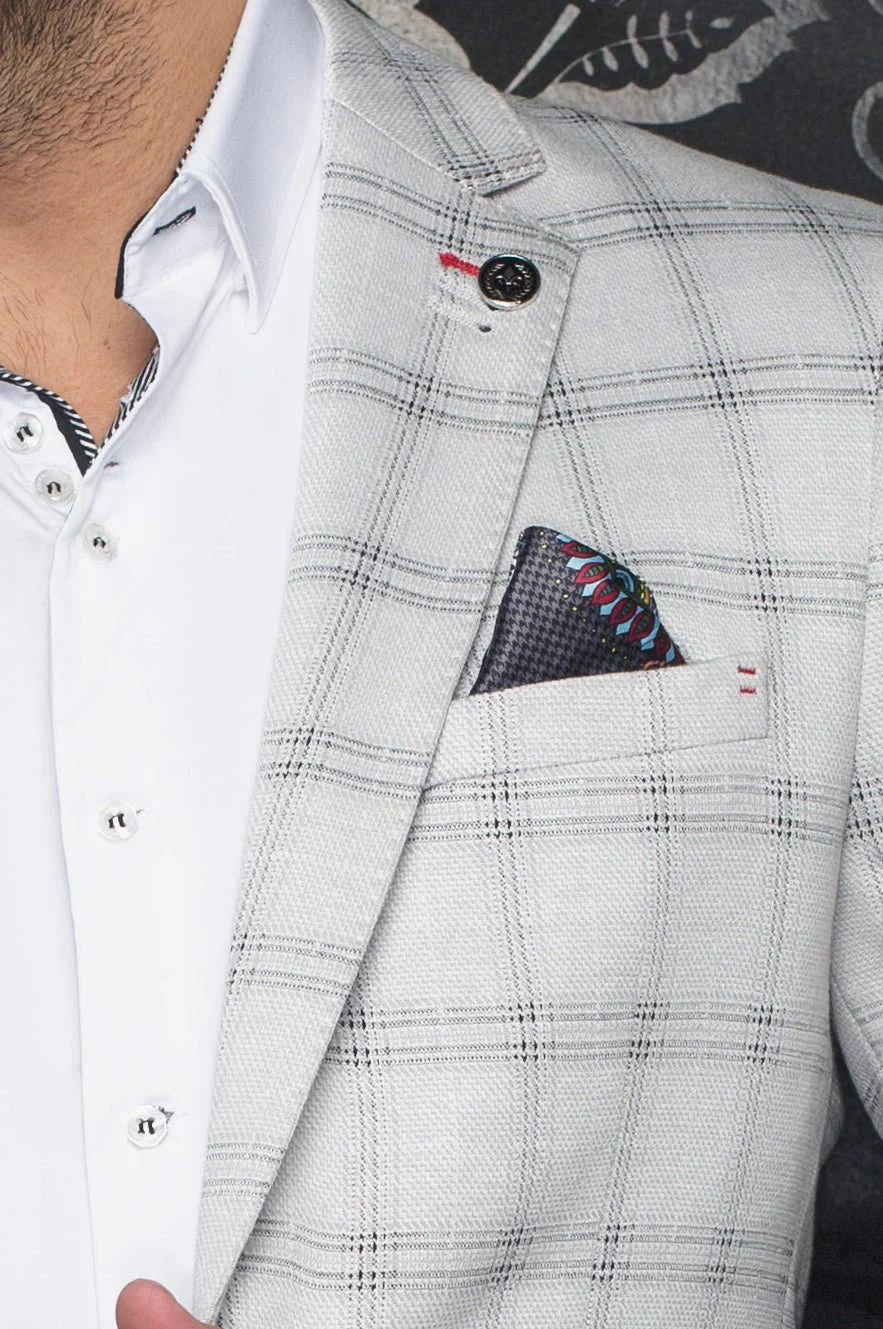 Au Noir Blazer Ritchson - Silver